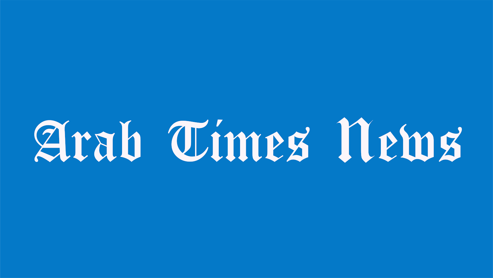 Arab Times News
