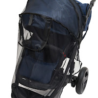 Москитная сетка Twins для прогулочной коляски черный