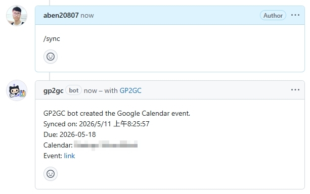 GP2GC bot