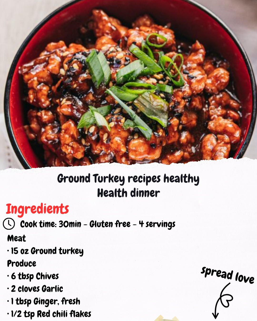 Ground Turkey recipes healthy Health dinner