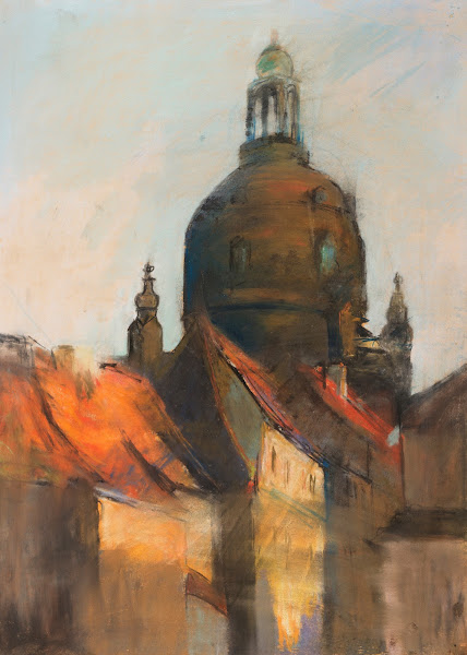 Kuppel der Frauenkirche in Dresden 1890 1900