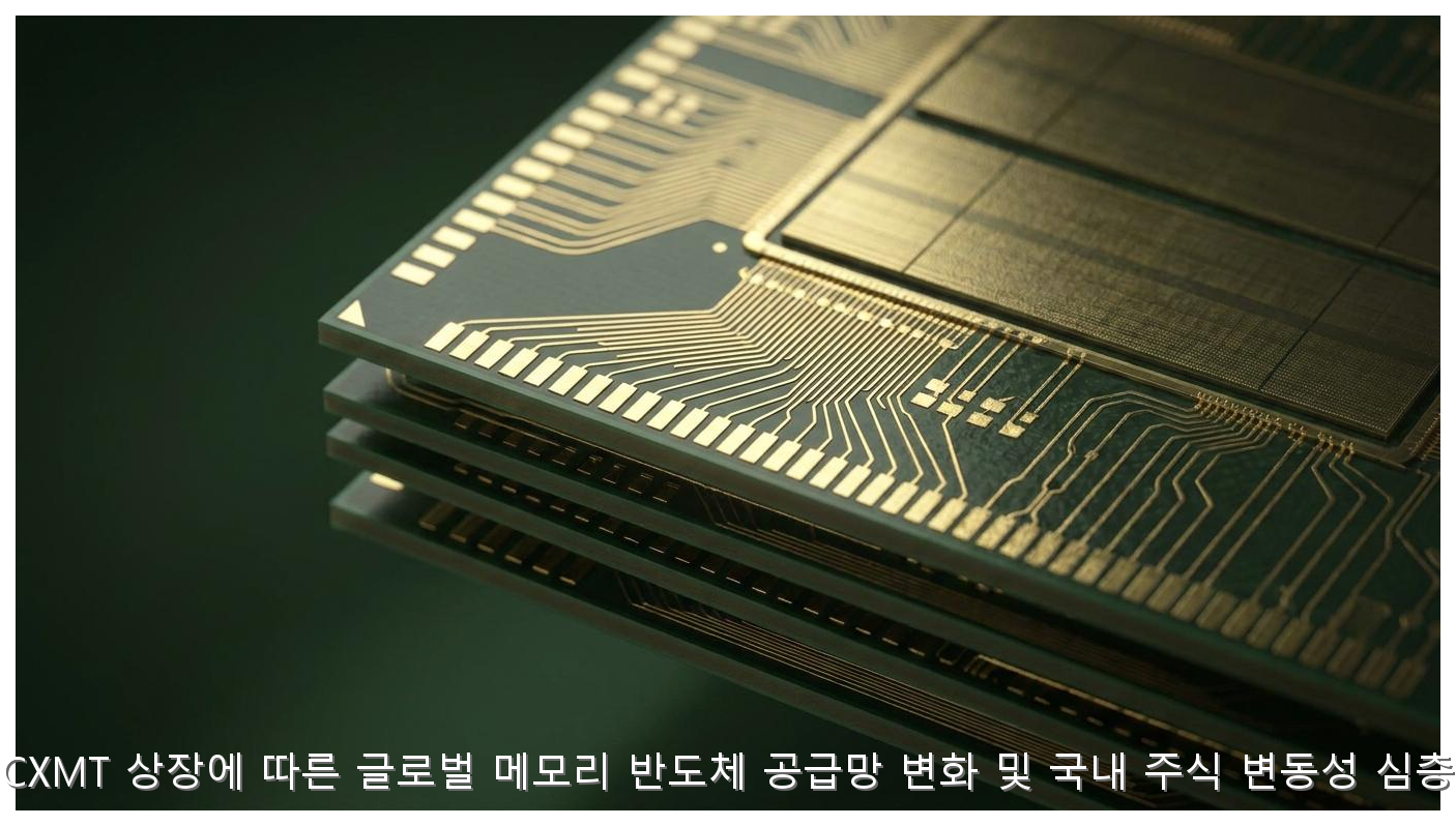 중국 CXMT 상장에 따른 글로벌 메모리 반도체 공급망 변화 및 국내 주식 변동성 심층 분석 핵심 안내 및 분석 인포그래픽 (5)
