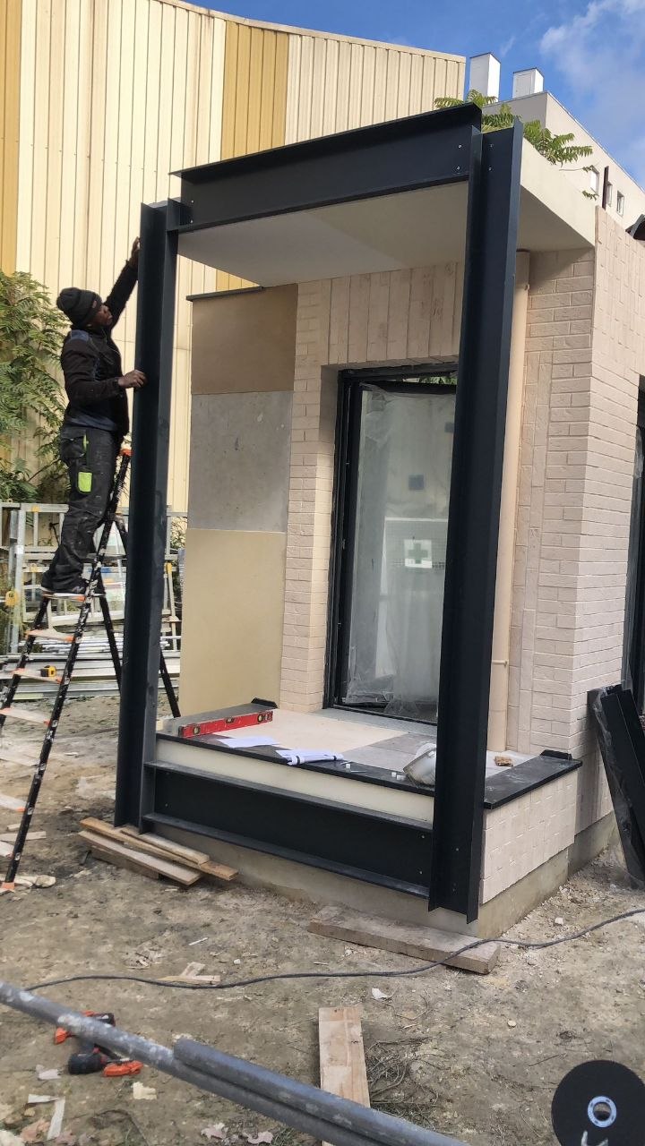 Résidence Les Acacias – Pose de fenêtres aluminium double vitrage