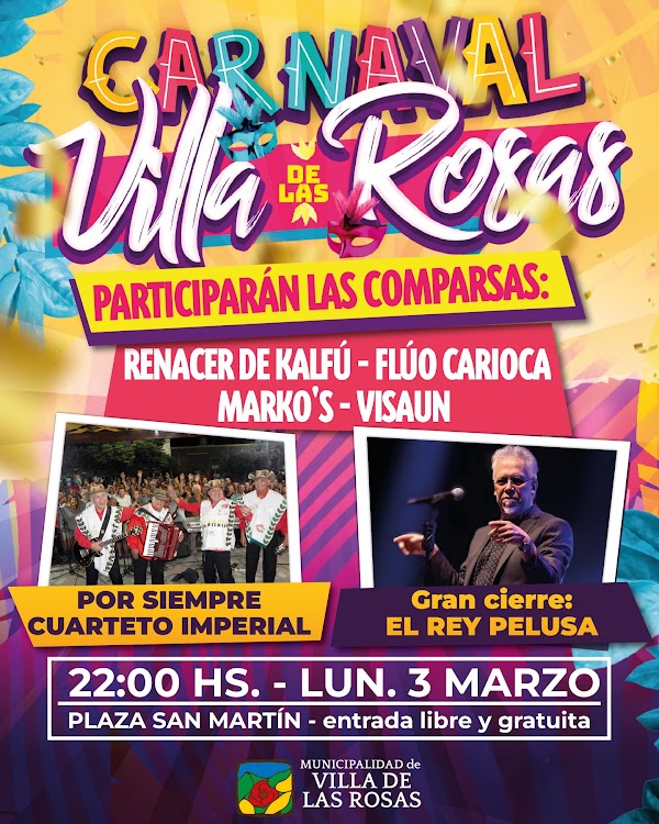 Carnaval en Villa de las Rosas