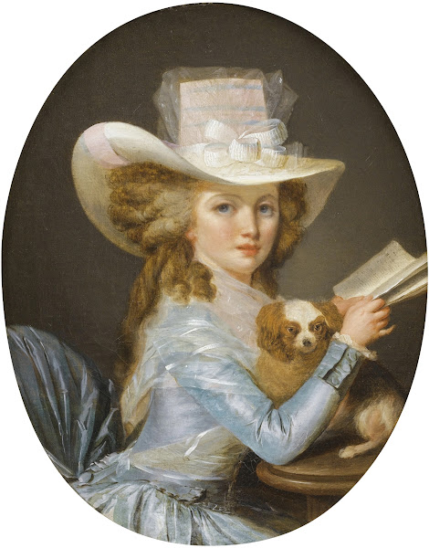 Portrait dune jeune femme avec son chien