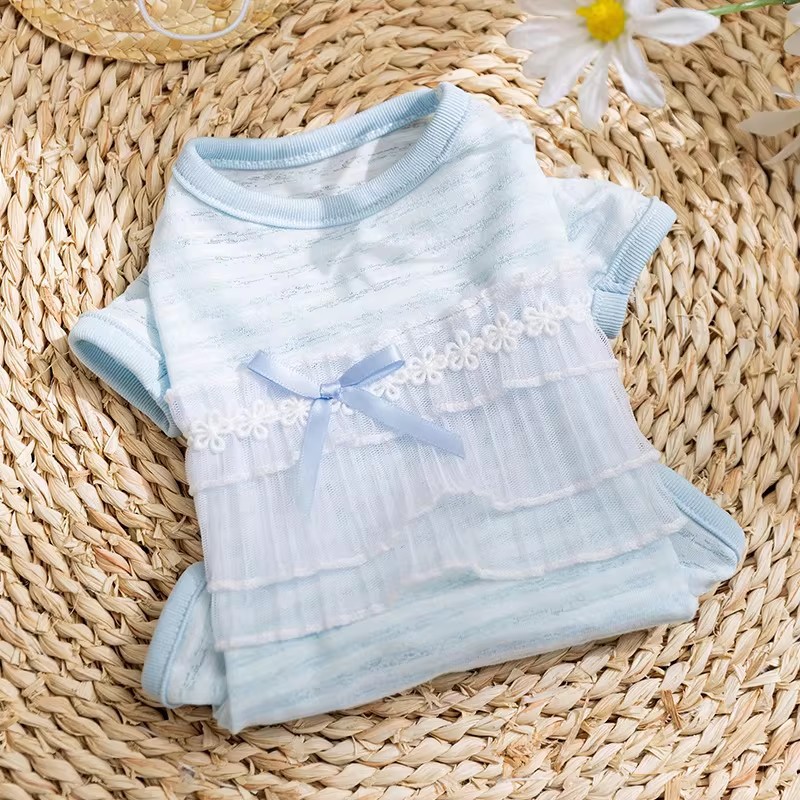 Haustier-Bauchschutz-Shirt, atmungsaktiv, Frühling und Sommer