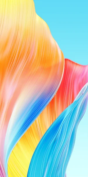 Gradient, Abstract, Lines, Curves, Oppo Full HD iPhone Wallpaper Background