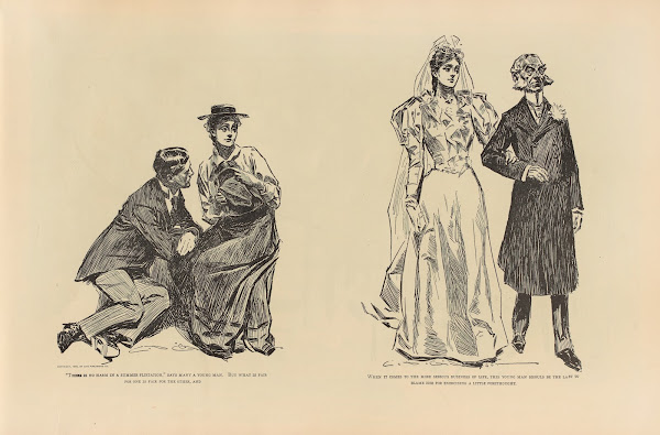 There is no harm in a summer flirtation 1893 1900