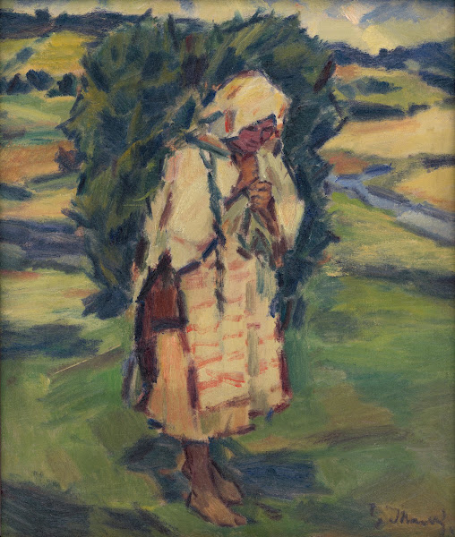 Woman Carrying a Sack 19361938