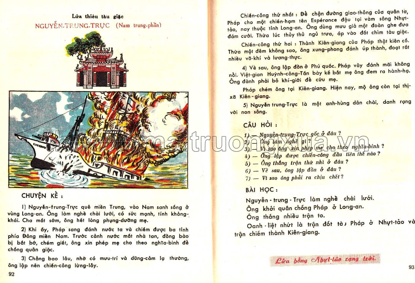 Quốc sử lớp tư (1963) - Trang 46