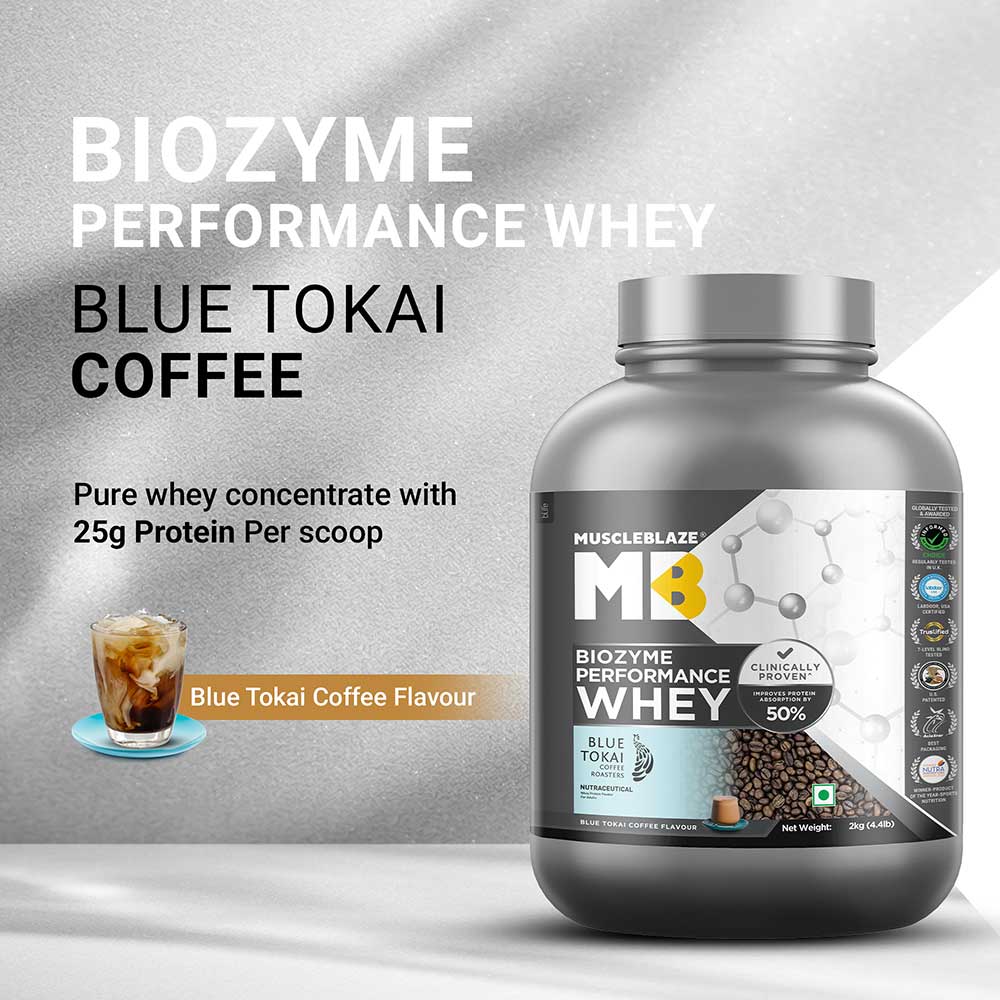 Biozyme Performance Whey — Blue Tokai Coffee, 4.4 lb