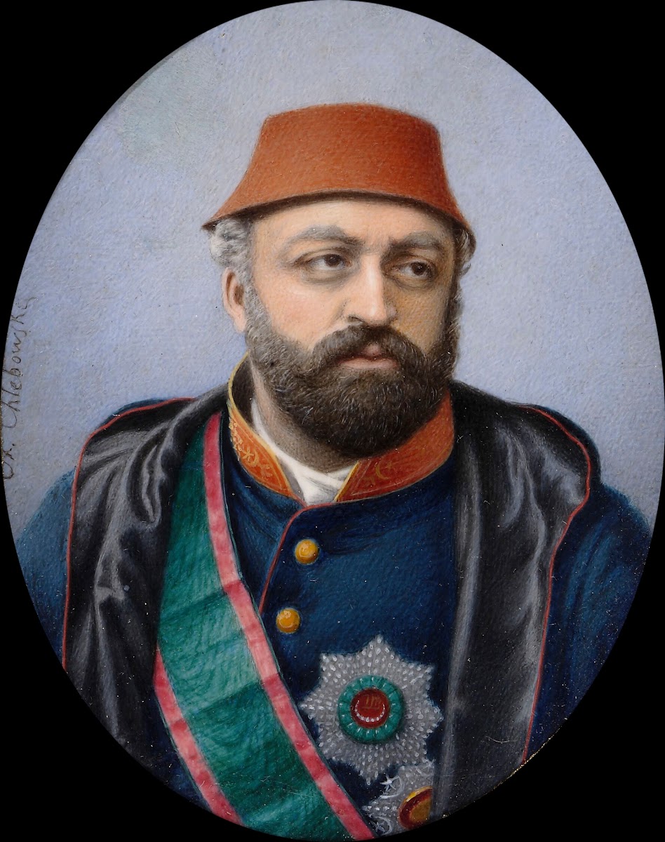 Portrait of Sultan Abdülaziz 1876