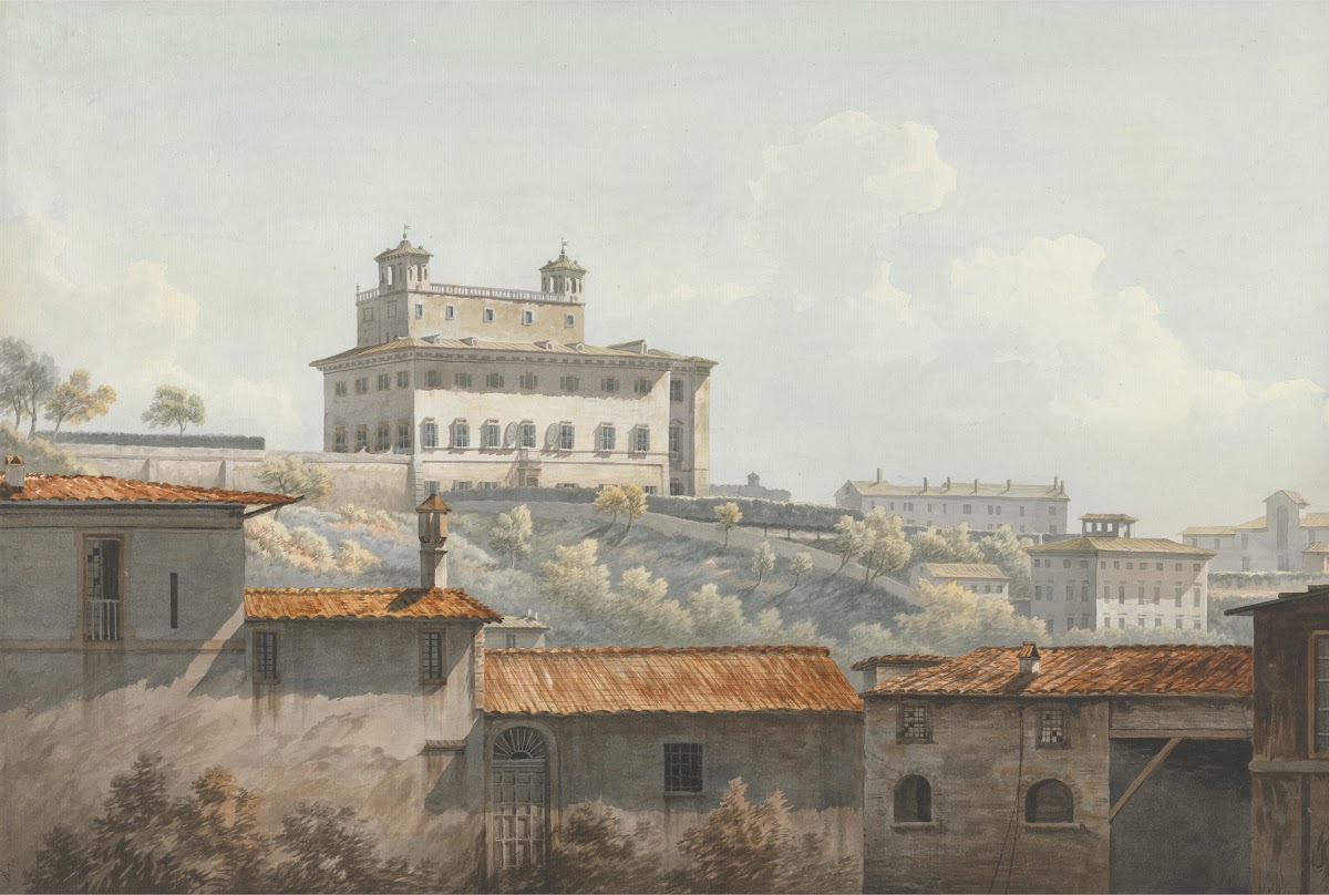 The Villa Medici Rome 1784