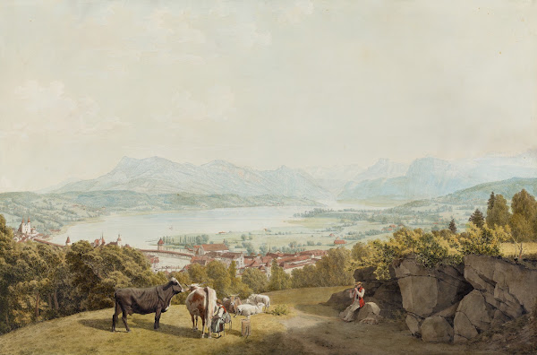 Hirtenszene vor Luzern
