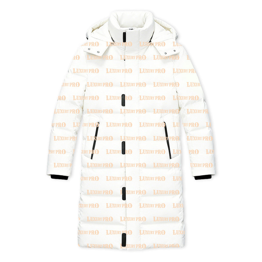 2D Long style down jacket with a hood