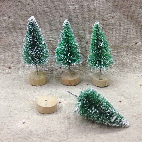 Mini-Weihnachtsbaum aus Sisal, verschiedene Farben und Größen