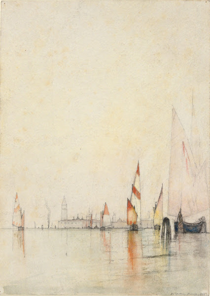 Boats on the LagoonVenice 1893