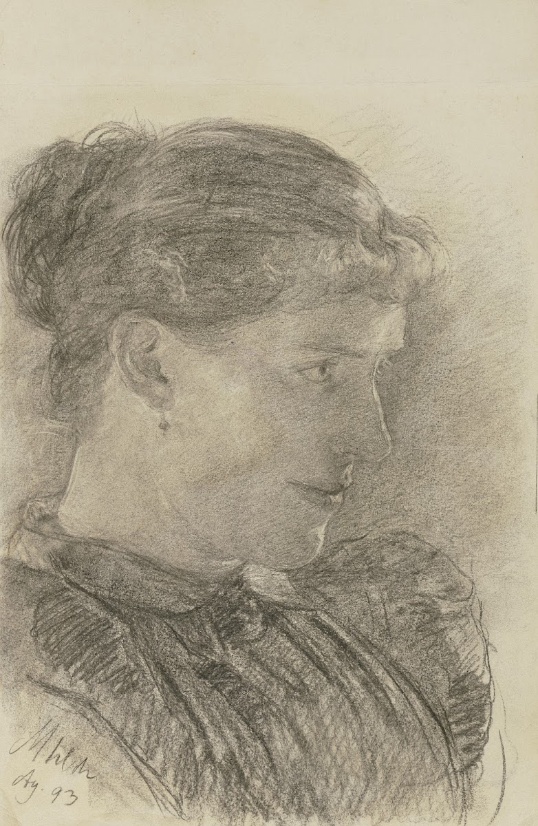 Bildnis der Schwester des Künstlers 1893