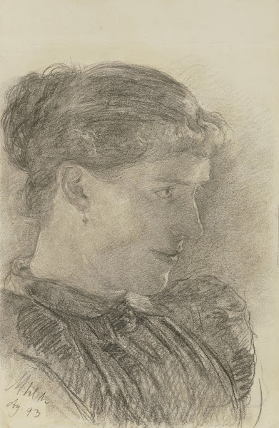 Bildnis der Schwester des Künstlers 1893