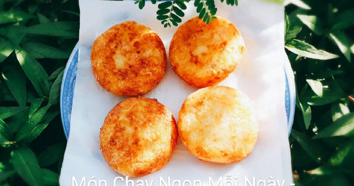 Bánh khoai tây chiên giòn nhân cà rốt chay