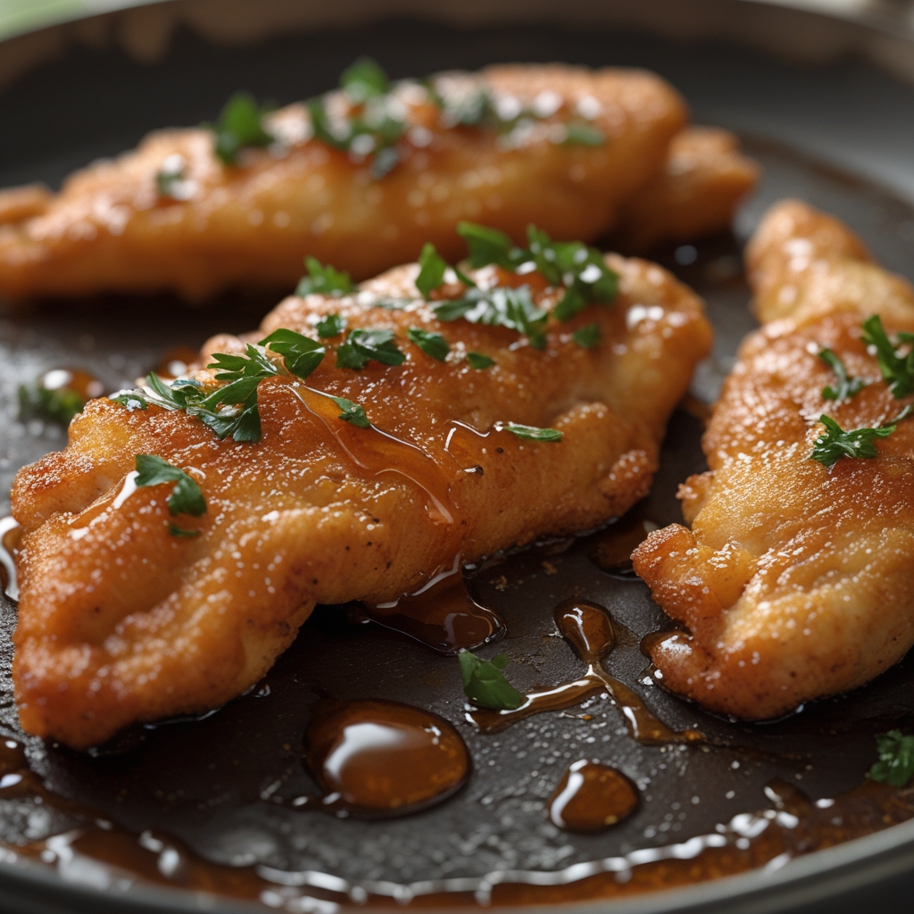 Make Irresistible Hot Honey Chicken Tenders Recipes Easily for Quick Family Meals finished