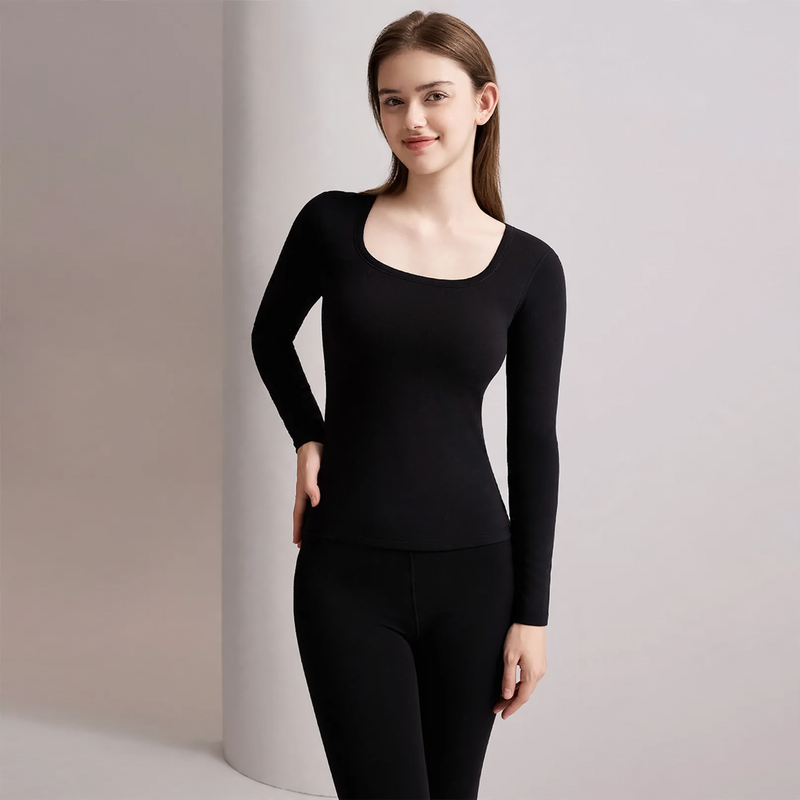 Damen Thermo-Unterwäsche-Set aus Modal und Baumwolle