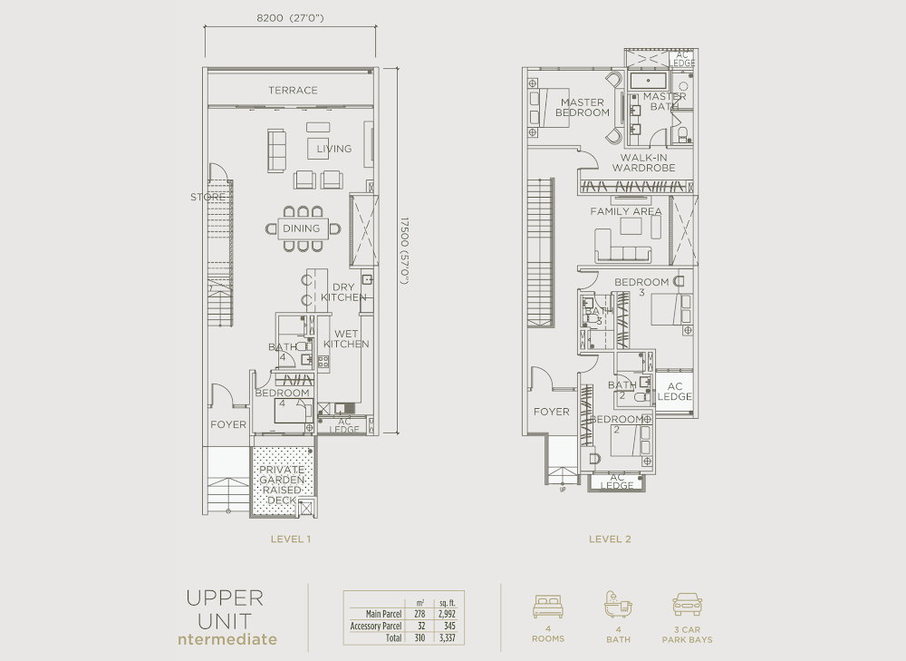 Linari Kwasa Damansara 戶型圖