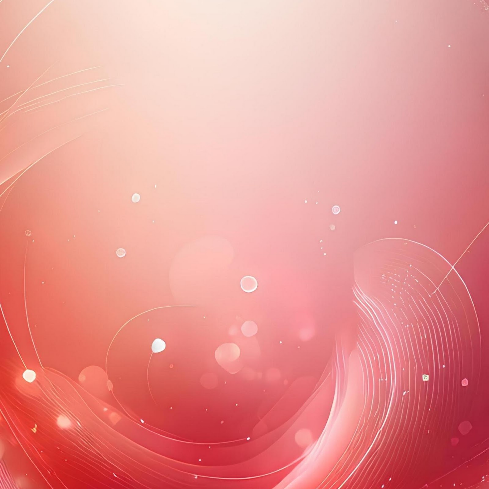 Download Abstract Red Flowing Waves 2K iPhone