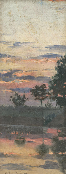 Study of an Early Evening Landscape 1899