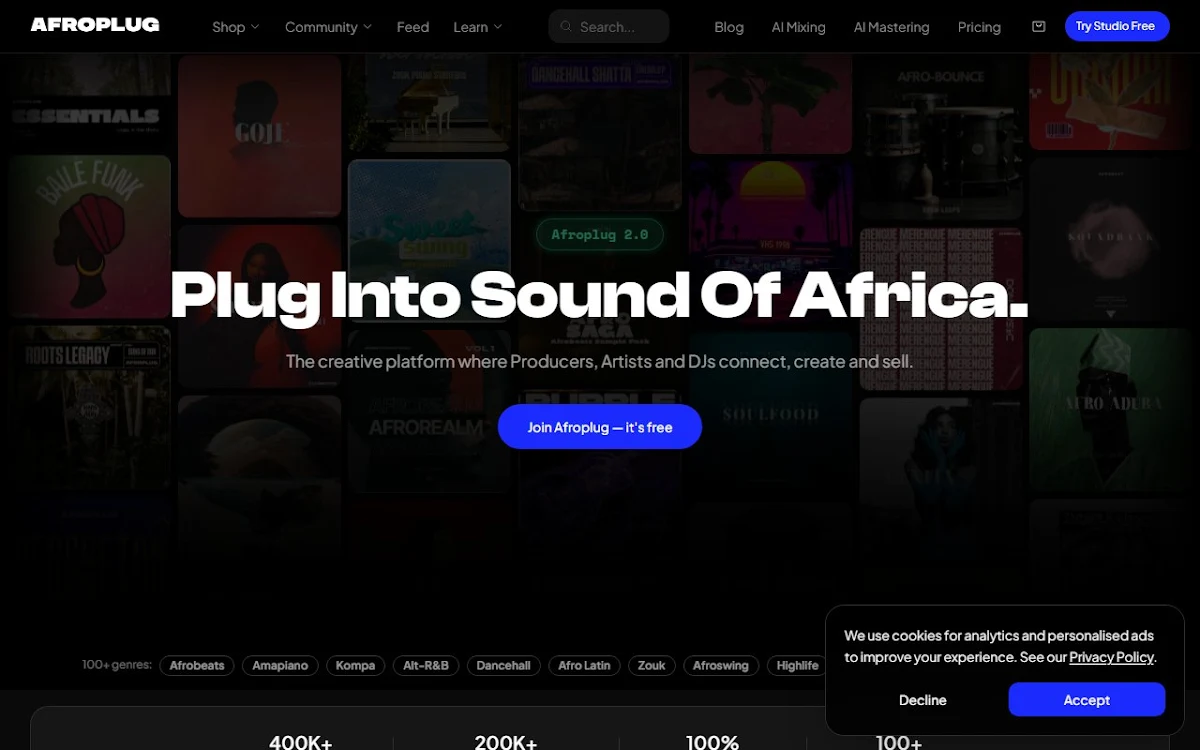 Captura de Afroplug (Beta)