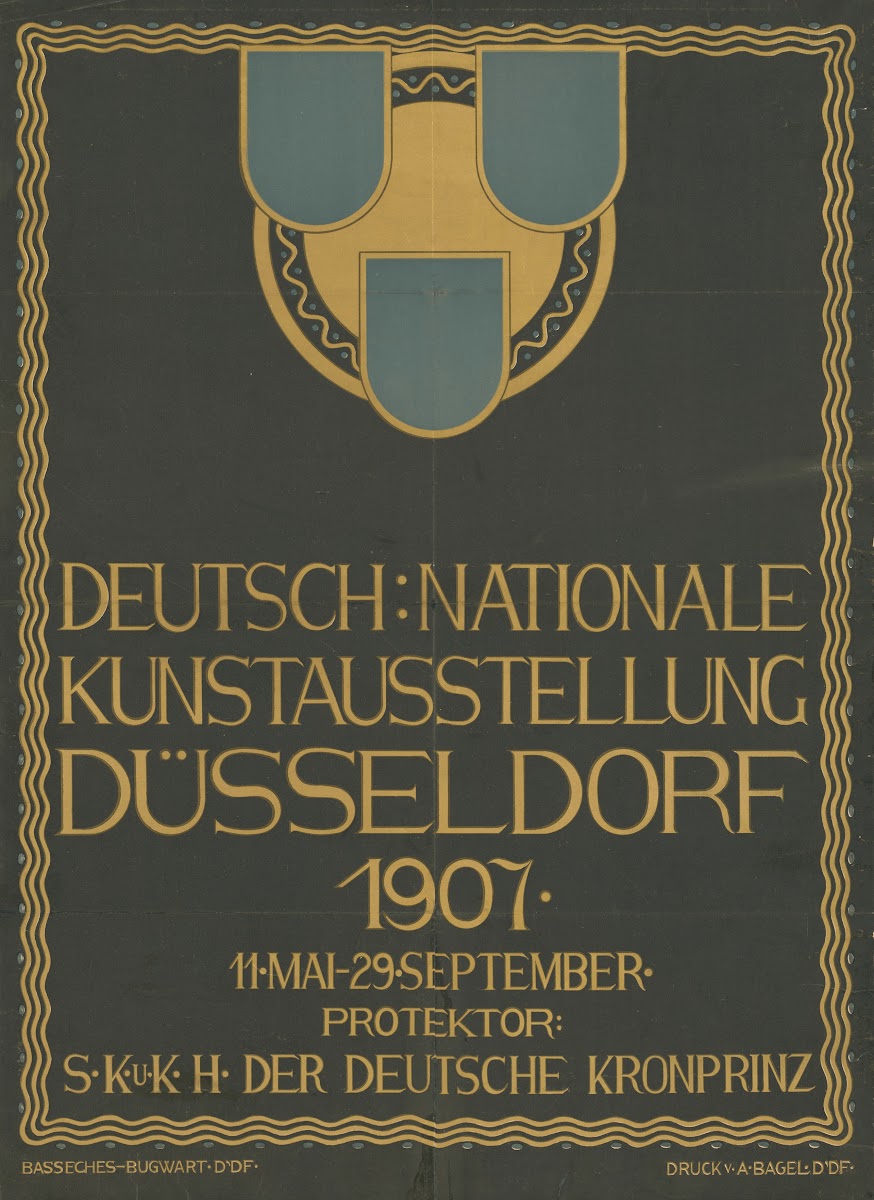 Deutsch Nationale Kunstausstellung DüSseldorf 1907 1907