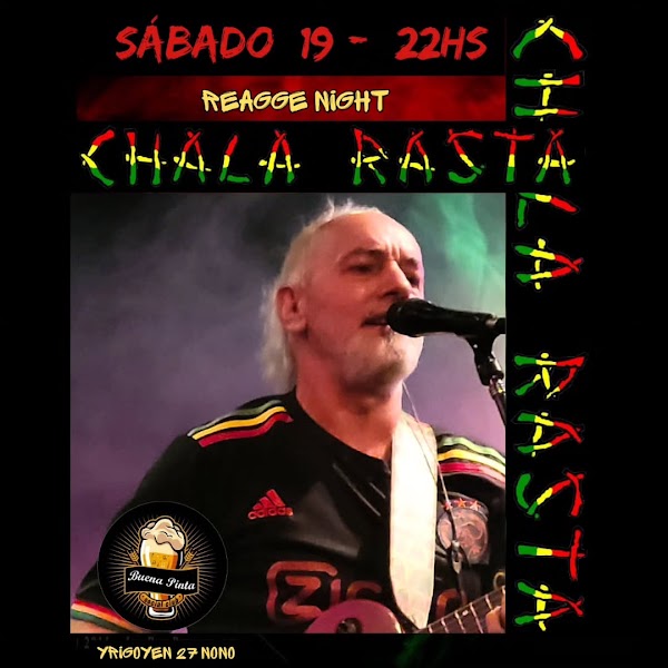 Chala Rasta en Buena Pinta! 🪘