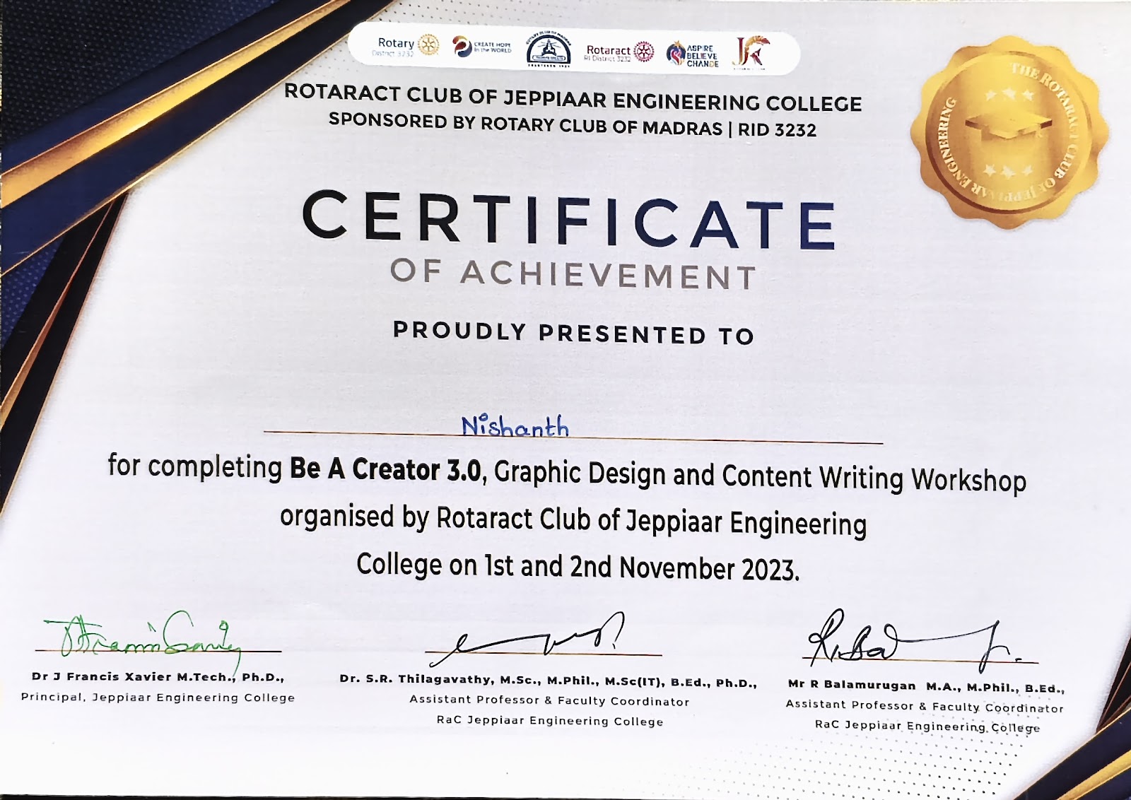 Certificate 4