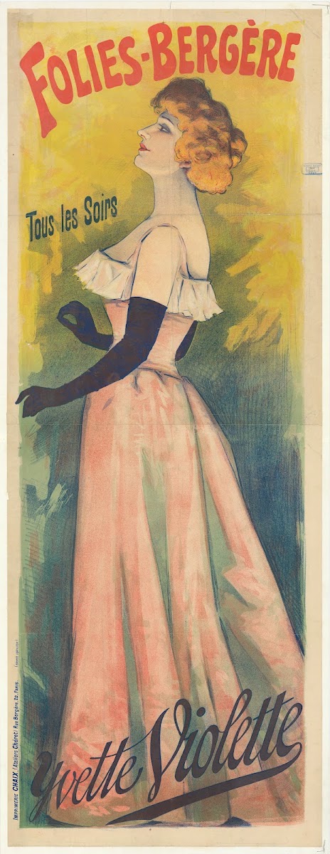 Folies Bergère Yvette Violette 1897