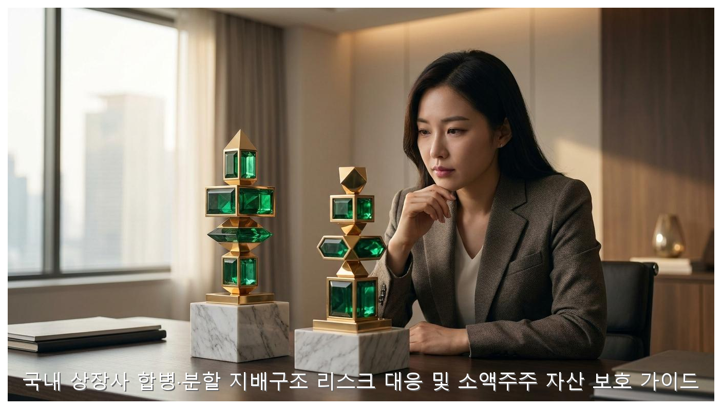 국내 상장사 합병·분할 지배구조 리스크 대응 및 소액주주 자산 보호 가이드 핵심 안내 및 분석 인포그래픽 (4)