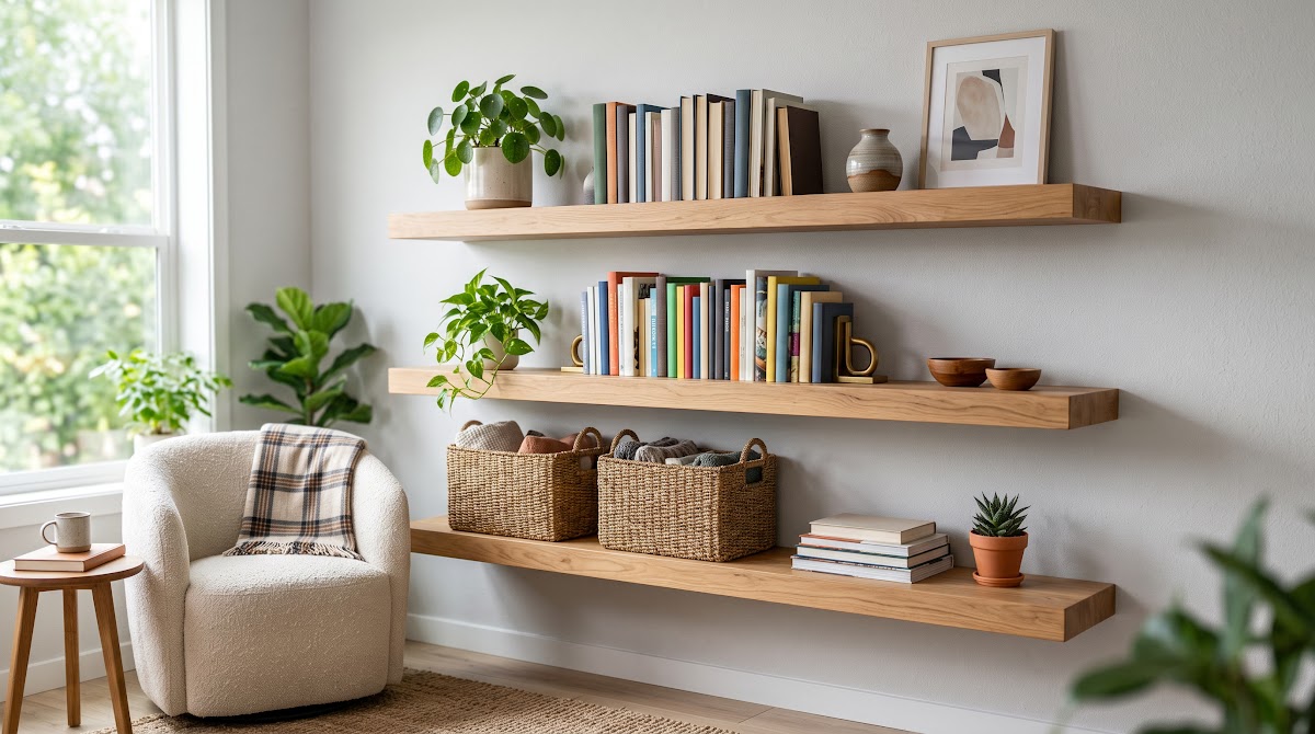 Best Floating Shelves for Small Rooms (2026) - BEST OVERALL — IN CONTEXT