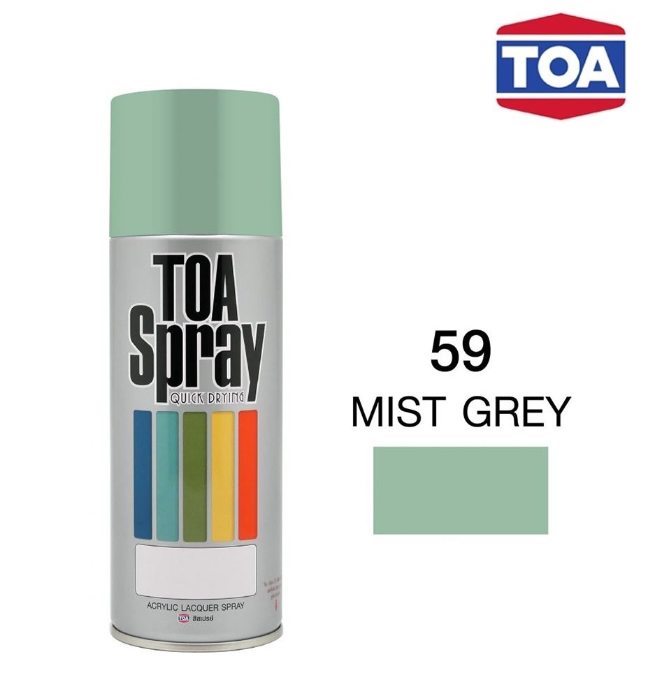 TOA สีสเปรย์ #59 MIST GREY