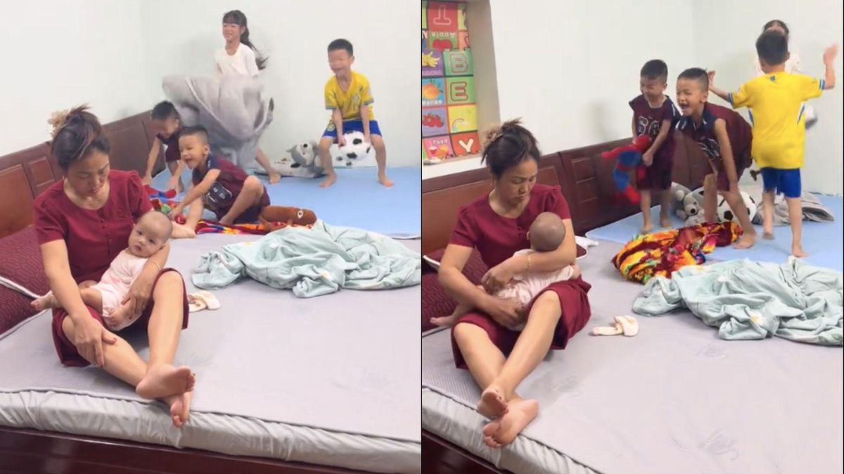 Clip 'thảm cảnh 1 bà trông 5 cháu nghỉ hè' khiến dân mạng vừa cười vừa thương - Báo VTC News