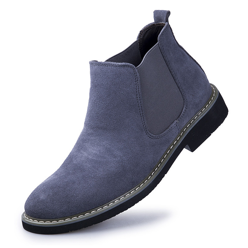 Herren-Chelsea-Stiefel aus Leder