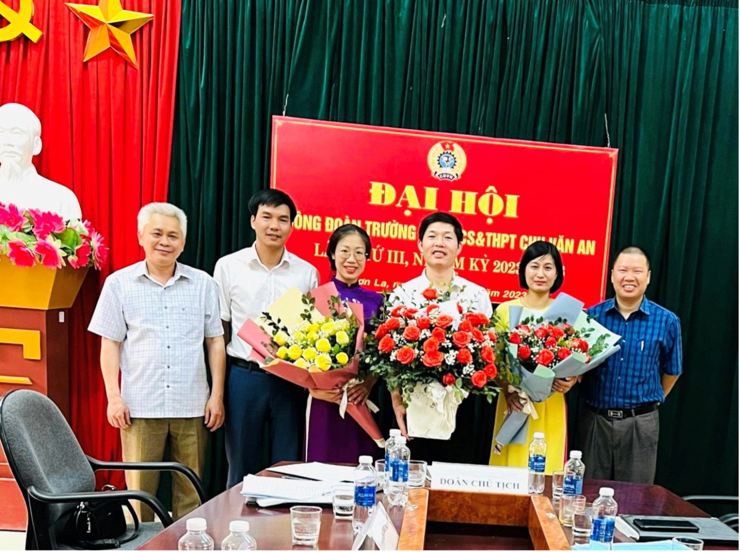Đại hội các công đoàn trực thuộc Công đoàn cơ sở Trường Đại Tây Bắc nhiệm kỳ 2023 - 2028 kết thúc thành công tốt đẹp