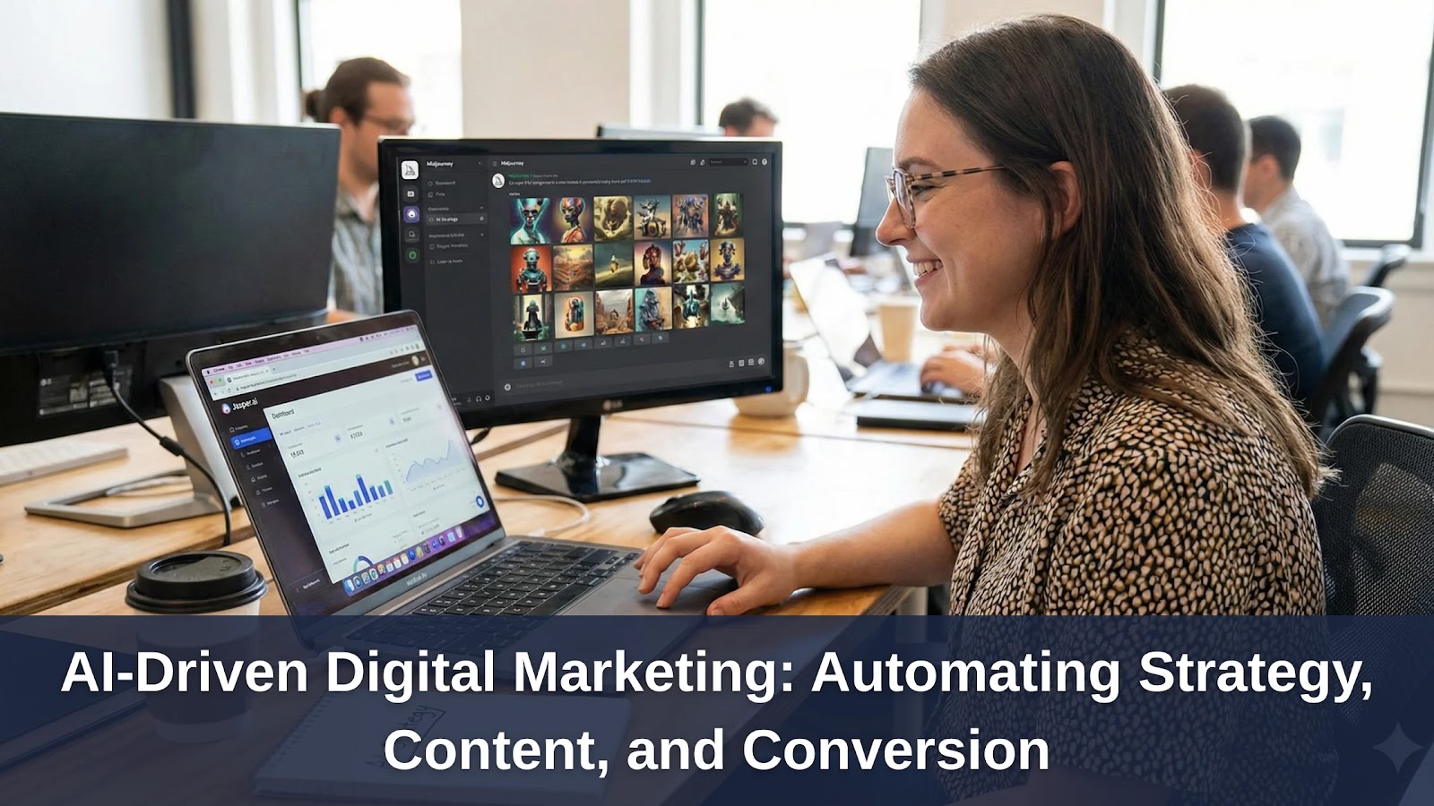 AI-Driven Digital Marketing: Automating Strategy, Content, and Conversion