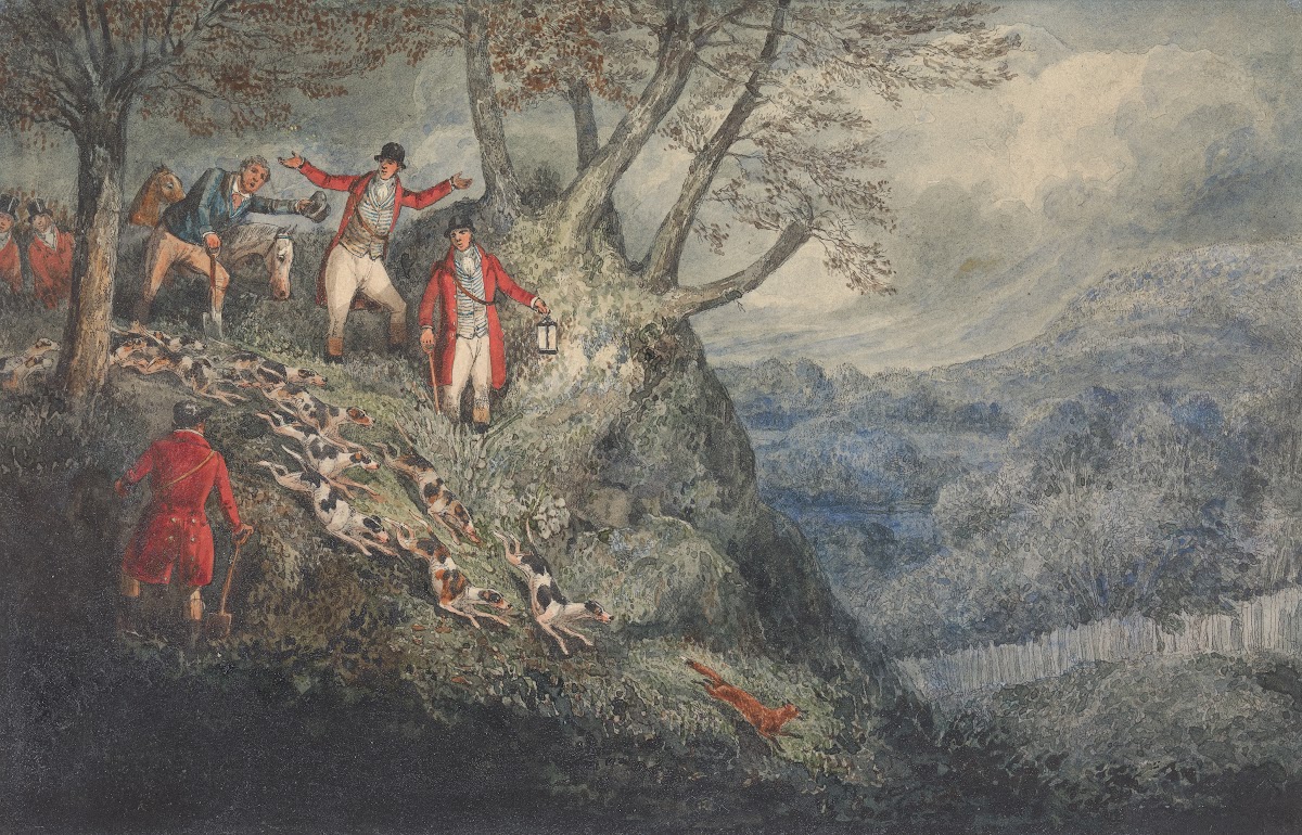 The Life of a Sportsman A Night Scene with Sir Thomas Mostyn 1842