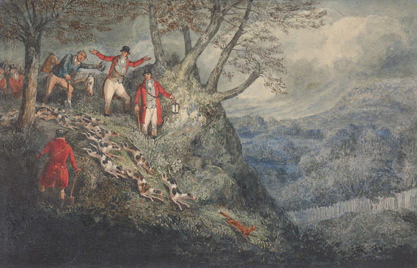 The Life of a Sportsman A Night Scene with Sir Thomas Mostyn 1842