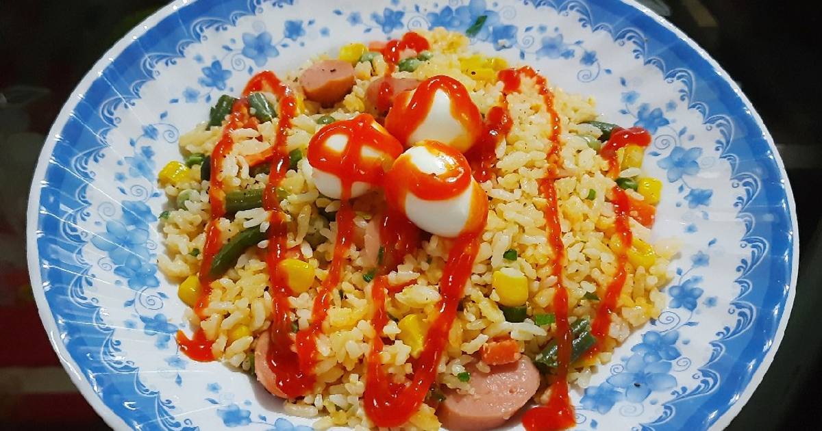 Cơm chiên thập cẩm siêu dễ