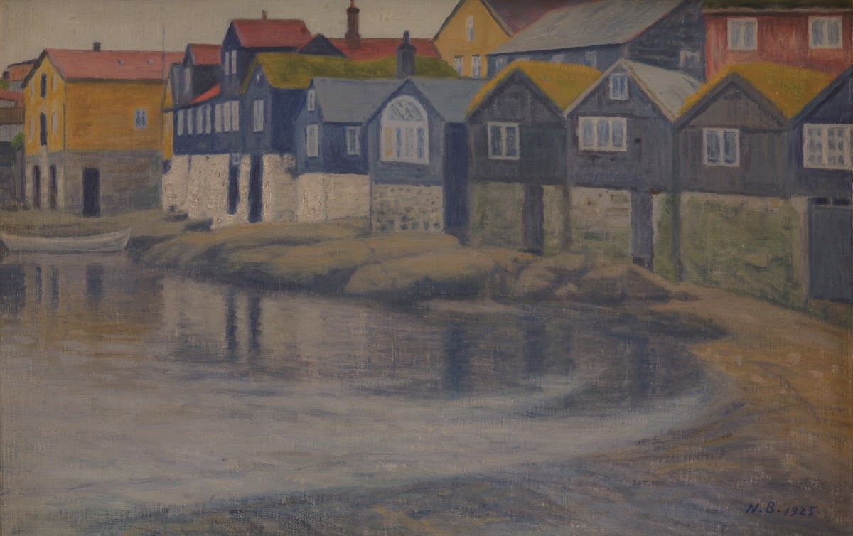 Old houses in Tórshavn 1925