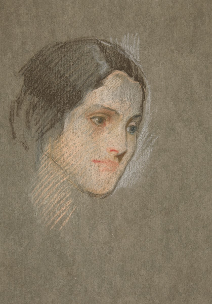 Portrait of an unidentifiedwoman