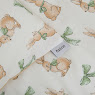 Children's changeable bedding set 4 el Twins Satin Limited Rabbit green 