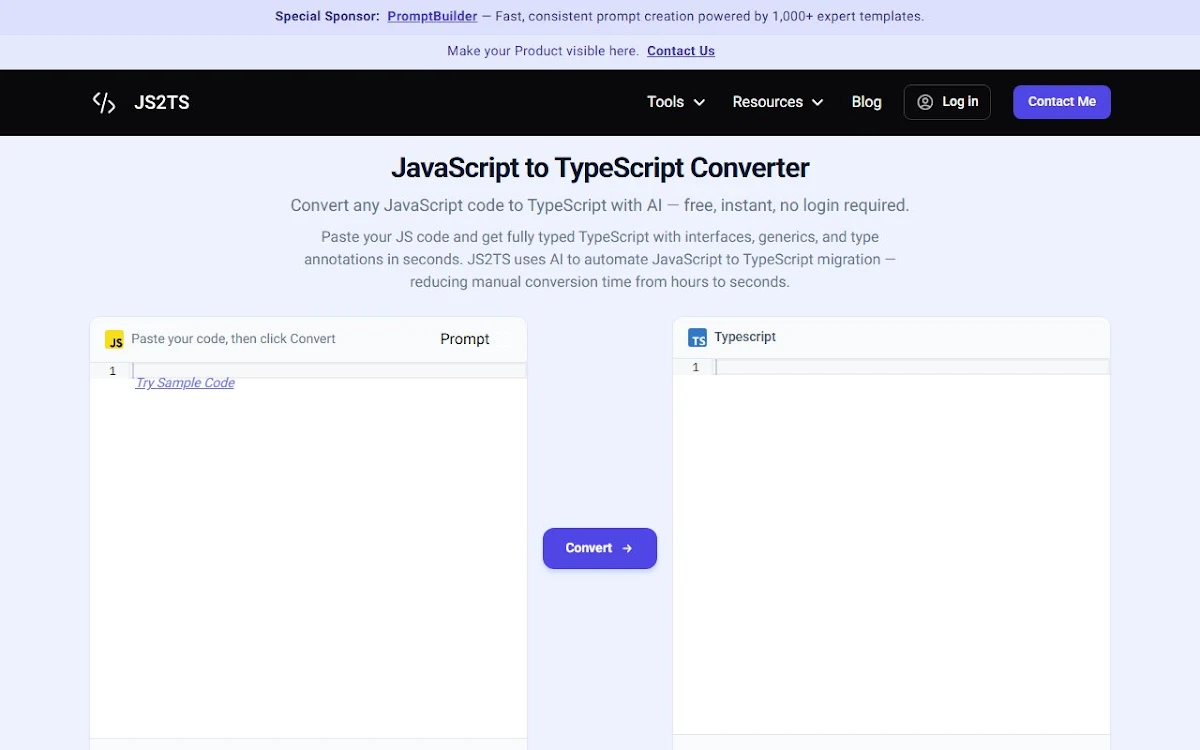 Captura de JS2TS