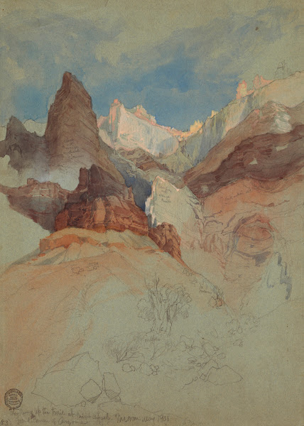 Looking up the Trail at Bright Angel Grand Canyon Arizona 1901