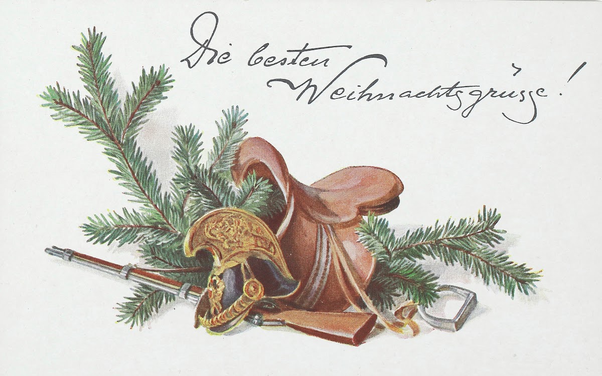 Die besten Weihnachtsgrüsse 1914